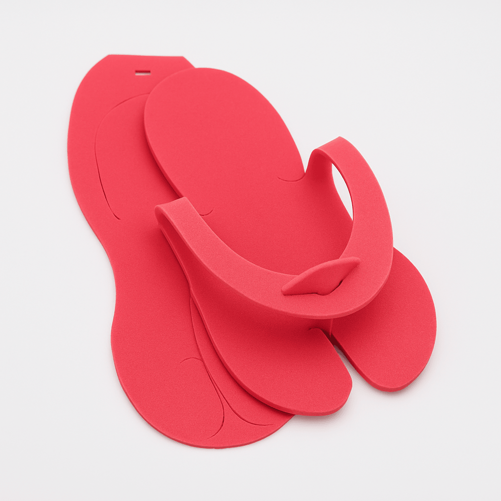 Pedicure foam slippers